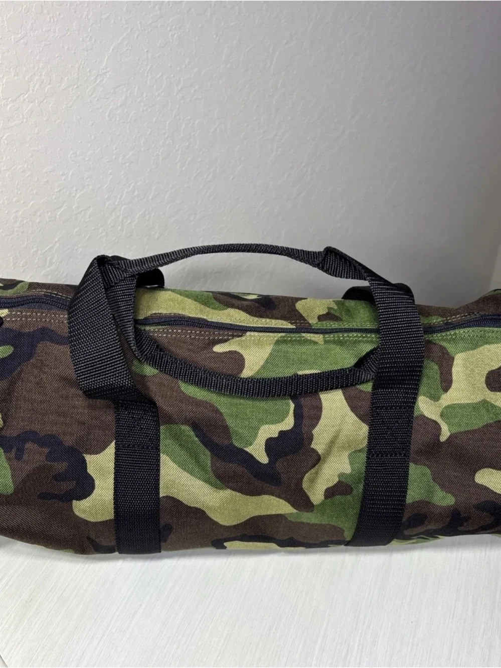 Manhattan Portage Camouflage Chelsea Duffel Bag 17.5